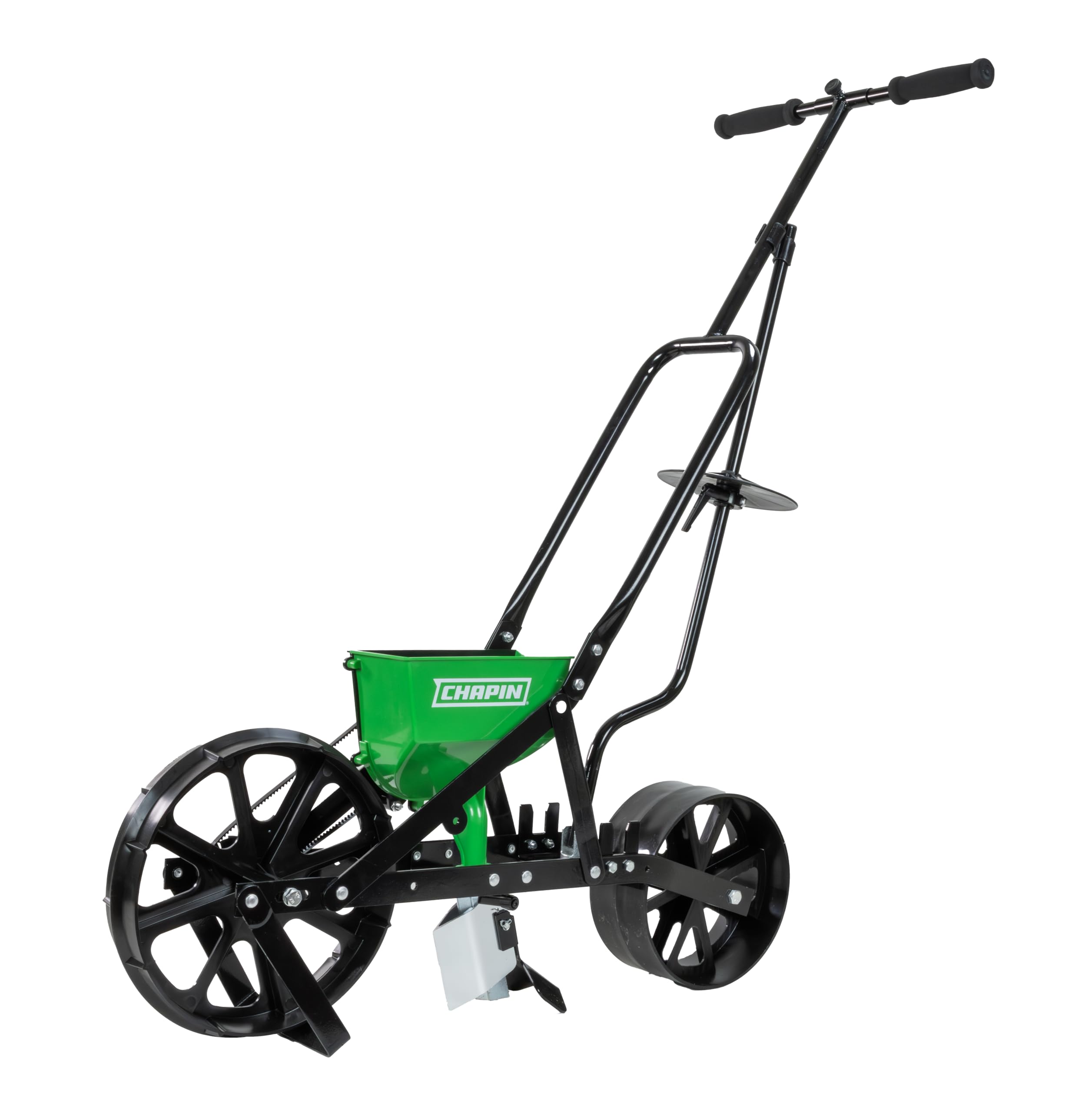 Chapin 8701G Garden Push Seeder Planter, 6 Seed Plates for up to 20 Varieties of Seeds, Zinc Plow Blade, Row Marker, Powder Coated Steel Frame, Accurate Seed Drill for Gardeners, Use in Prepared Soil - Image 7